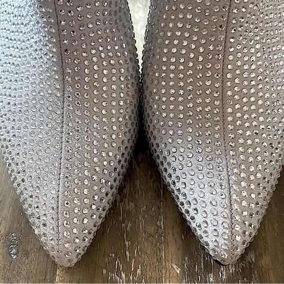 NWOT Nine West rhinestone dazzle booties - Picture 5 of 8